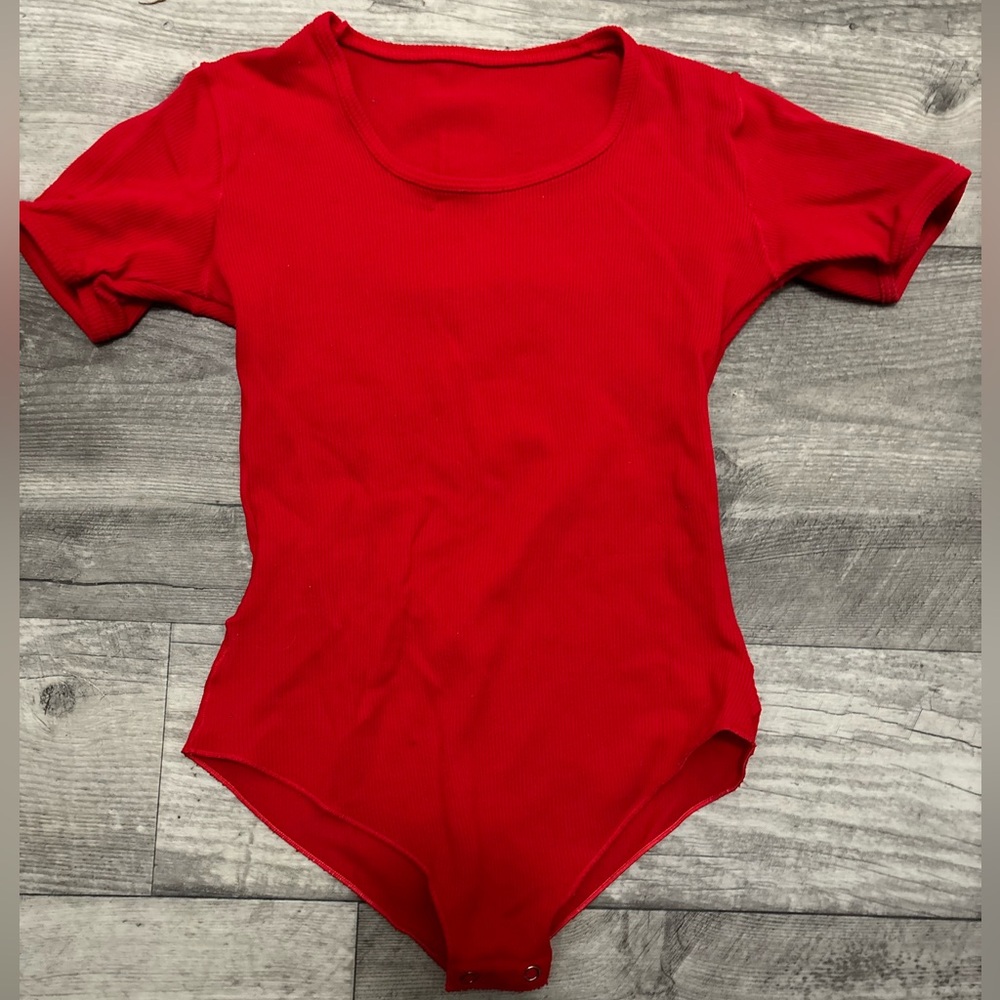 Ribbed Bodysuit